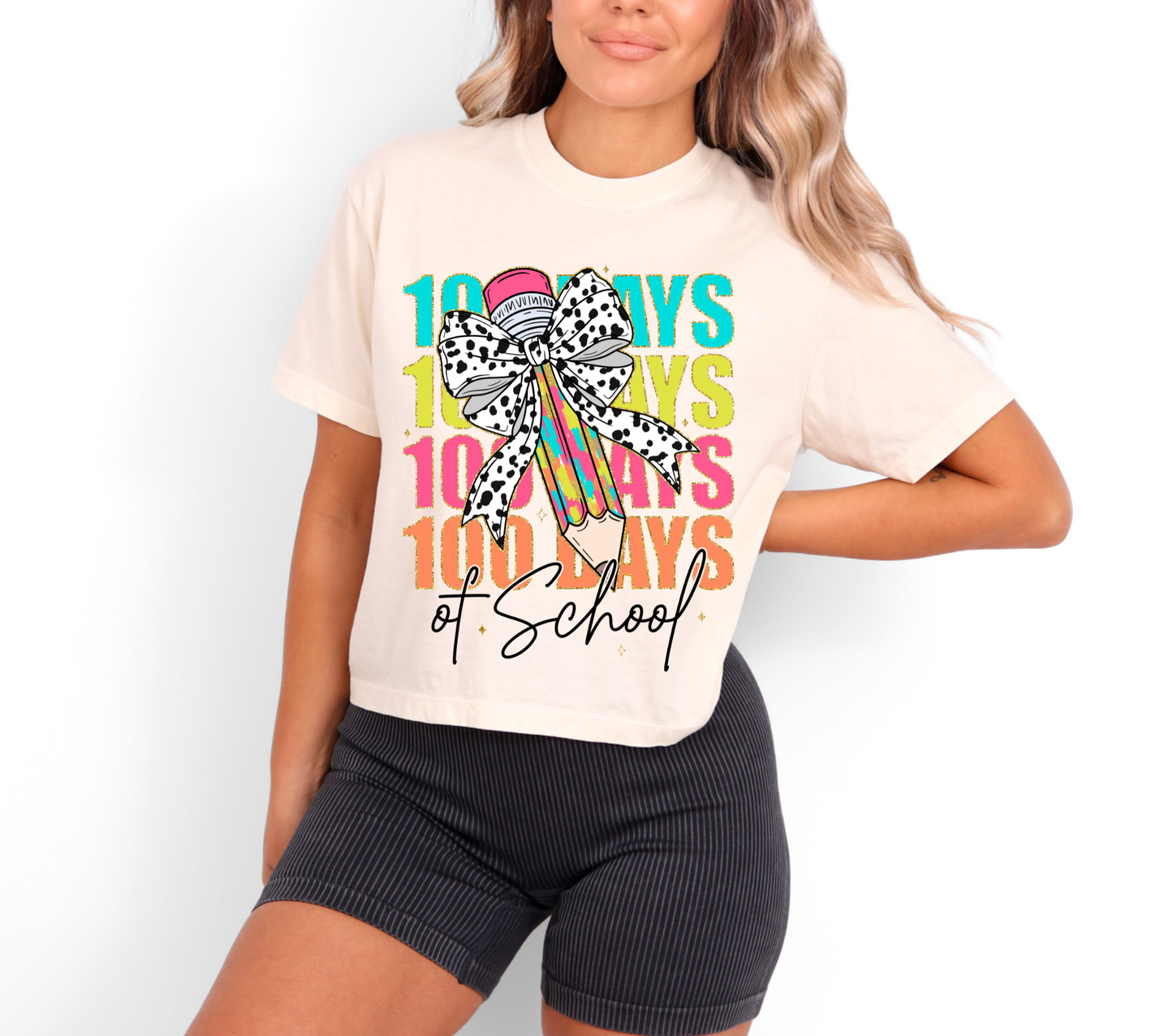 100 Days of School Pencil - DTF Transfer