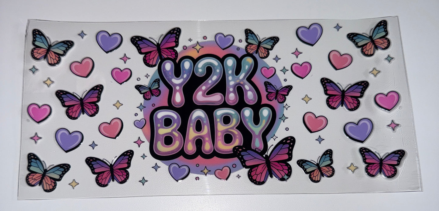 Y2K Baby - 16oz UV DTF Cup Wraps