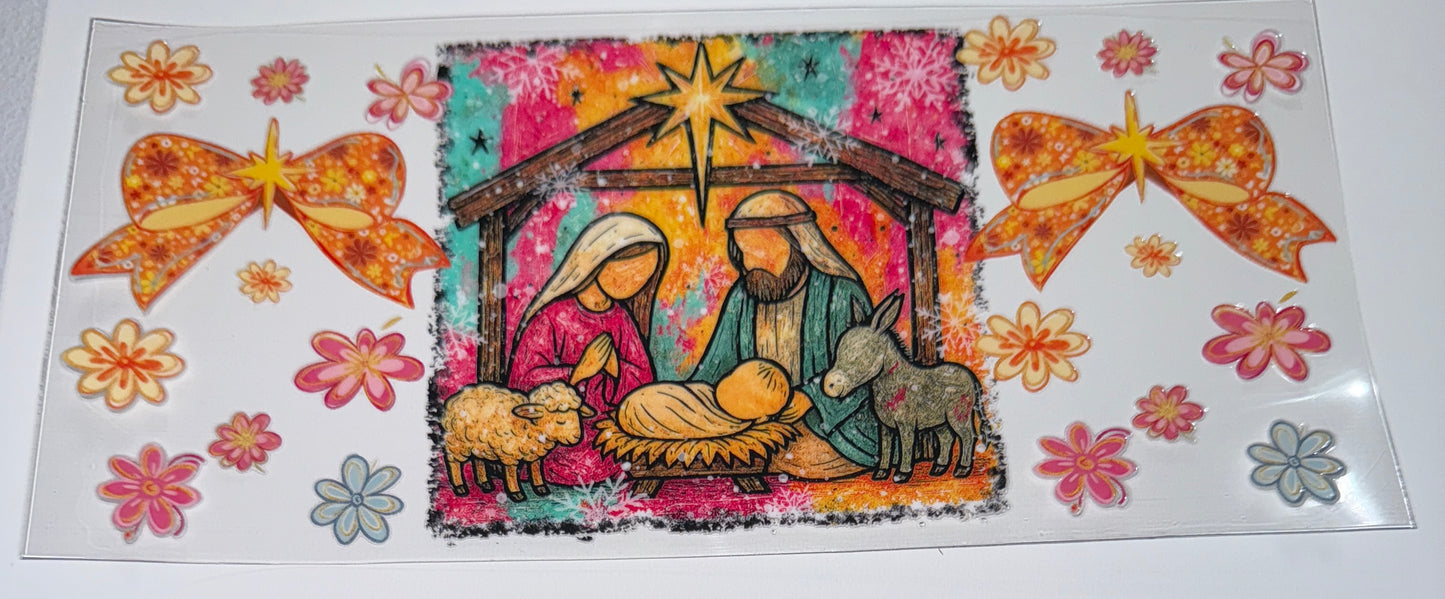 Christ - 16oz UV DTF Cup Wrap