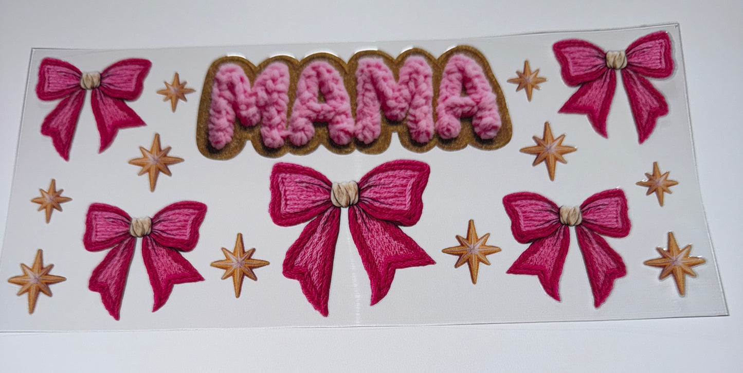 Mama Fur - 16oz UV DTF Cup Wrap