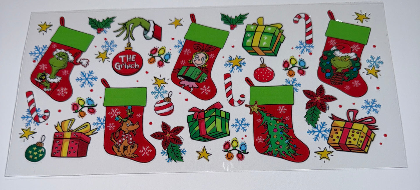 G Stockings - 16oz UV DTF Cup Wrap