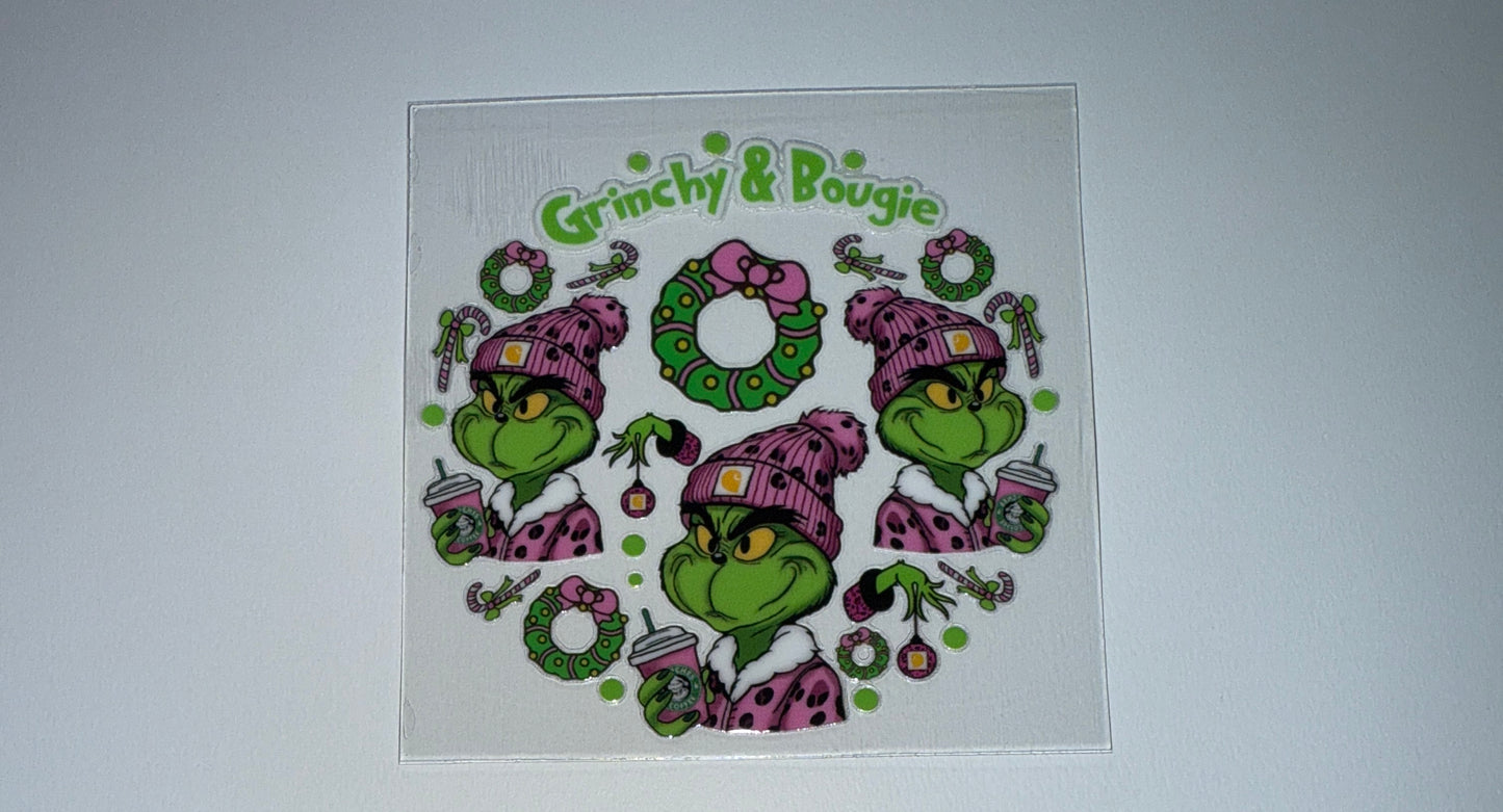 G & Boujee - Circle Ornament Decal