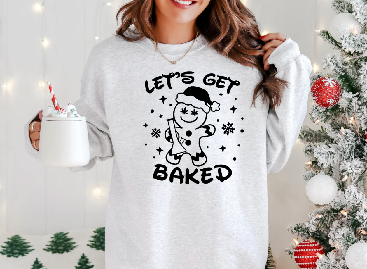 Let's Get Baked - Screen Print Transfer
