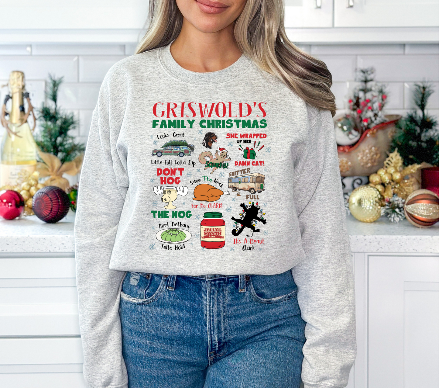 GRIS FAMILY CHRISTMAS - DTF TRANSFER