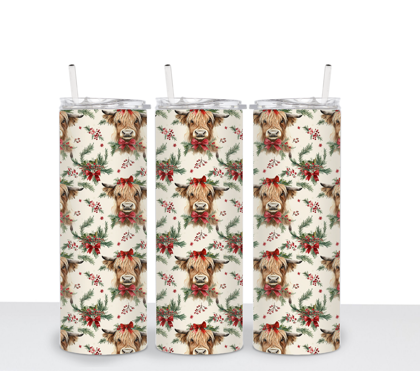 Christmas Cow Pattern