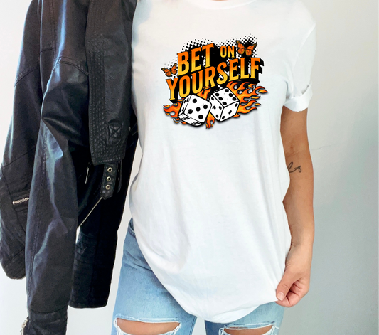 BET ON YOURSELF - DTF TRANSFER