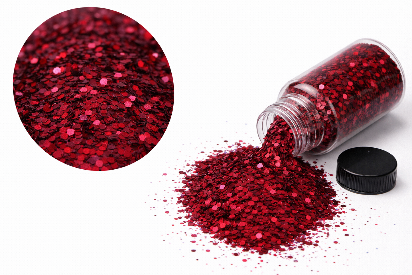 Chunky Glitter - Scarlet Siren