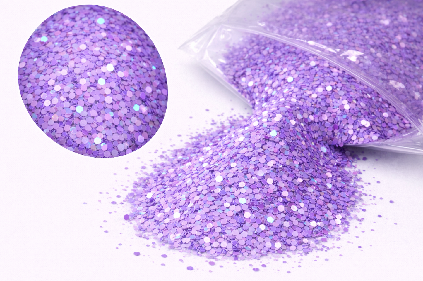 Chunky Glitter - Lavender Haze