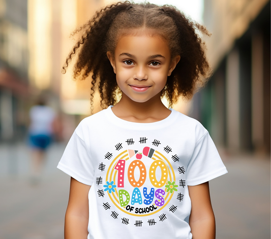 Tally 100 Days of School - DTF Transfer