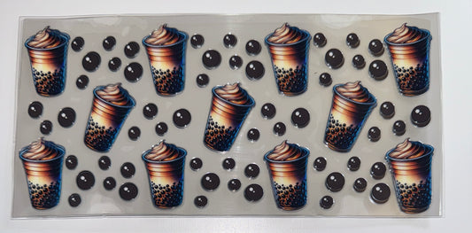Boba Drink - 16oz UV DTF Cup Wrap