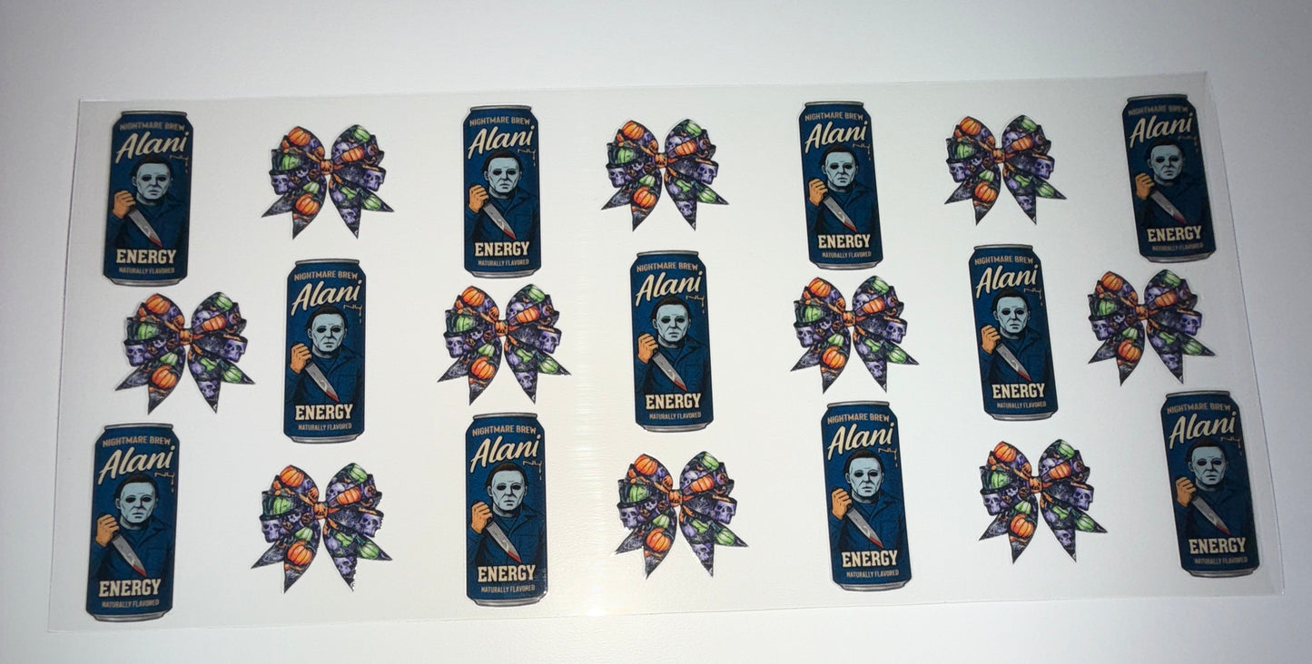 Nightmare Brew - 16oz UV DTF Cup Wrap