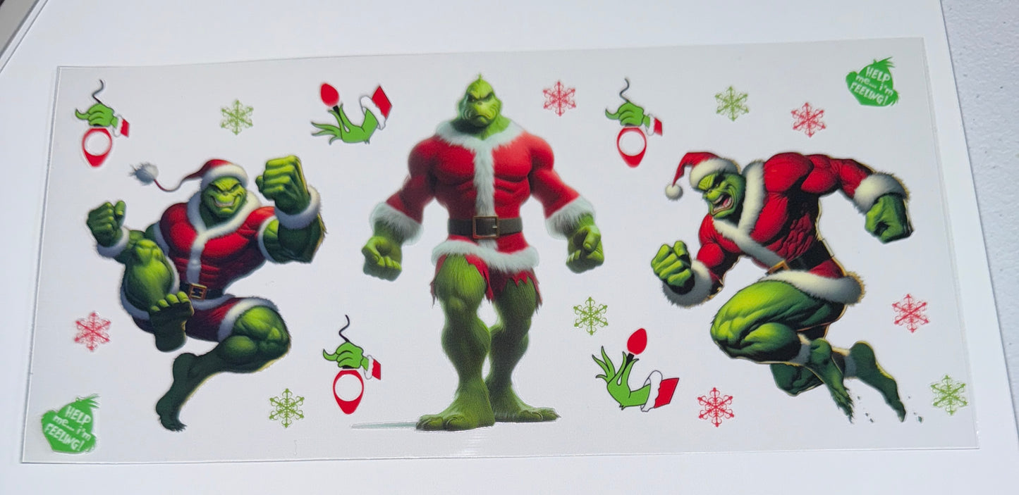 Strong G - 16oz UV DTF Cup Wraps