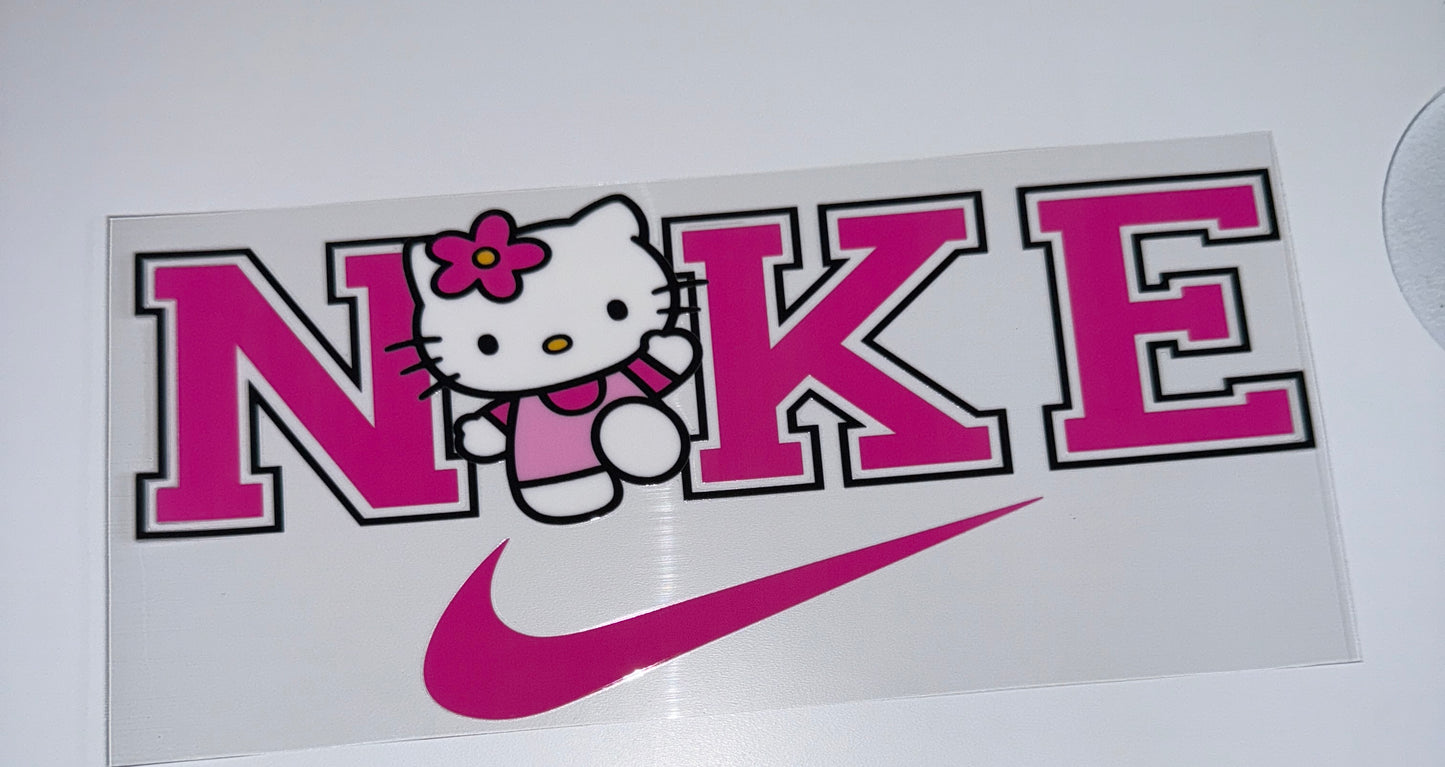 Kitty check - 16oz UV DTF Cup Wraps