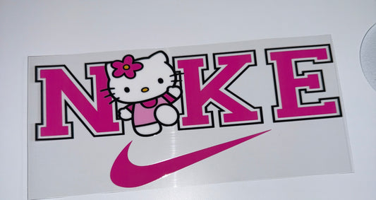 Kitty check - 16oz UV DTF Cup Wraps