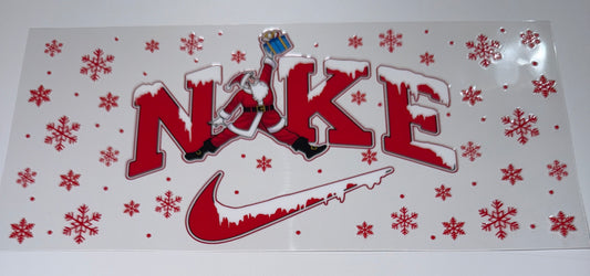 Santa Mark - 16oz UV DTF Cup Wrap