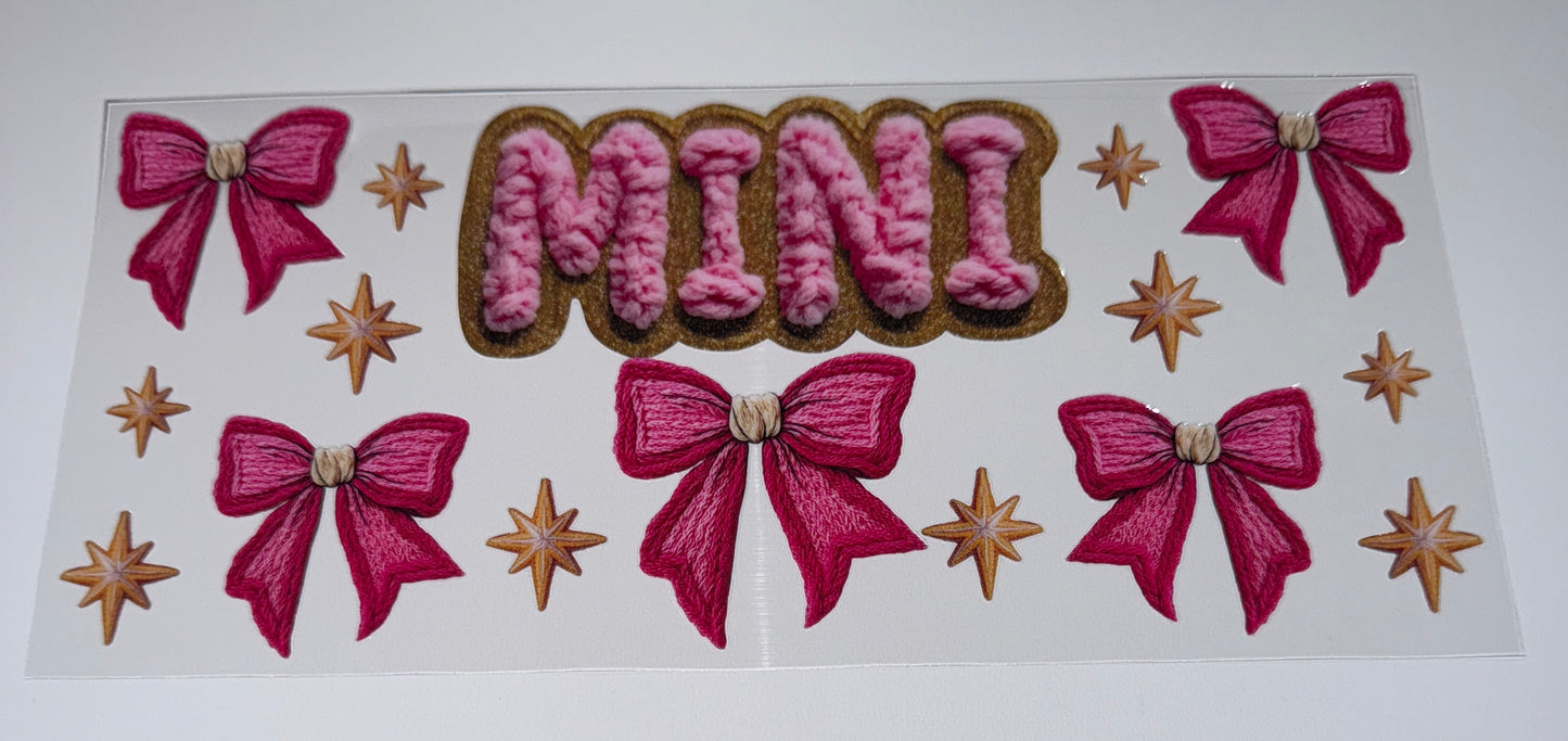 Mini - 16oz UV DTF Cup Wrap