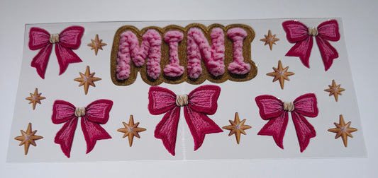 Mini - 16oz UV DTF Cup Wrap