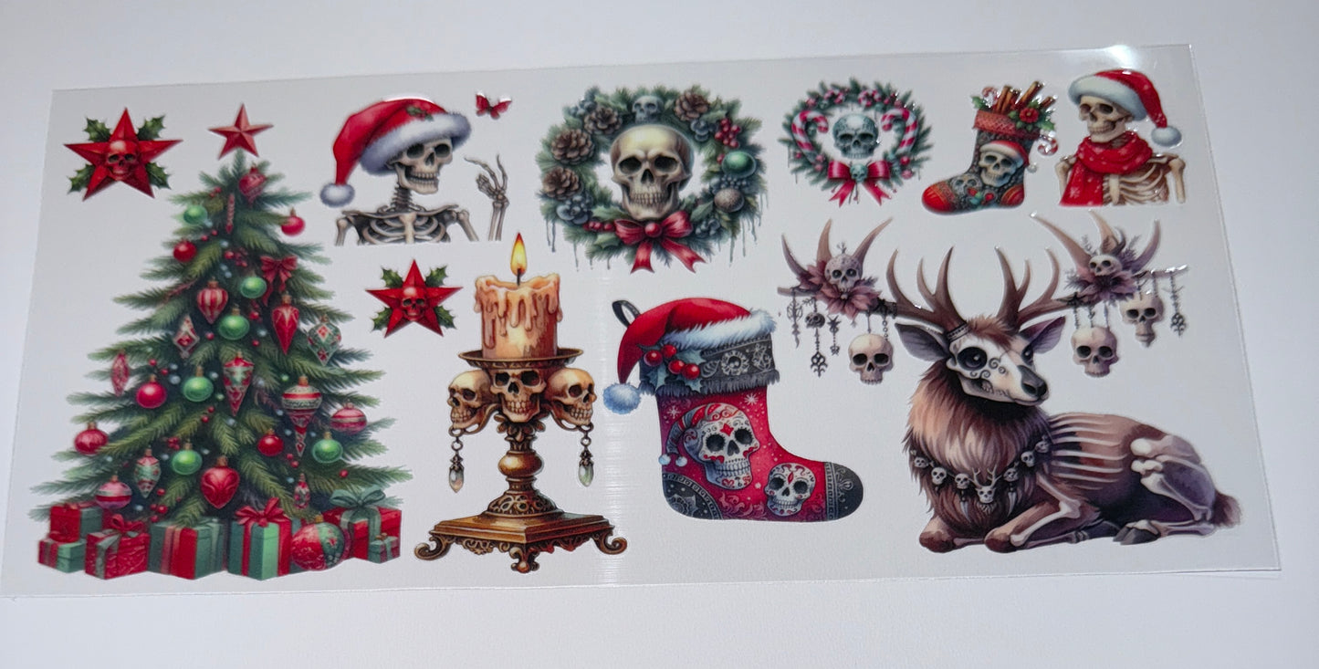 Deer Skull - 16oz UV DTF Cup Wrap