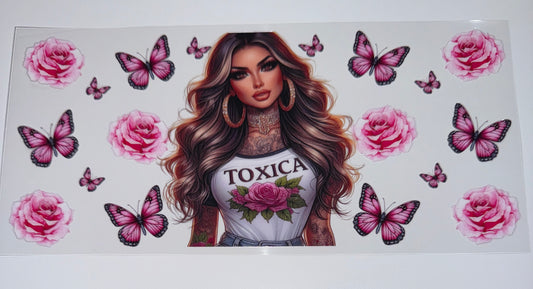 Toxica - 16oz UV DTF Cup Wrap