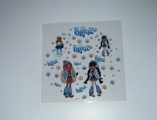 B Girls - Circle Ornament Decal