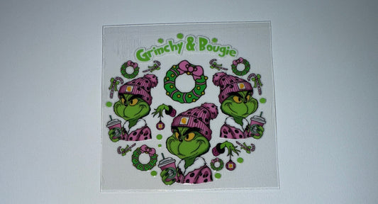 G & Boujee - Circle Ornament Decal