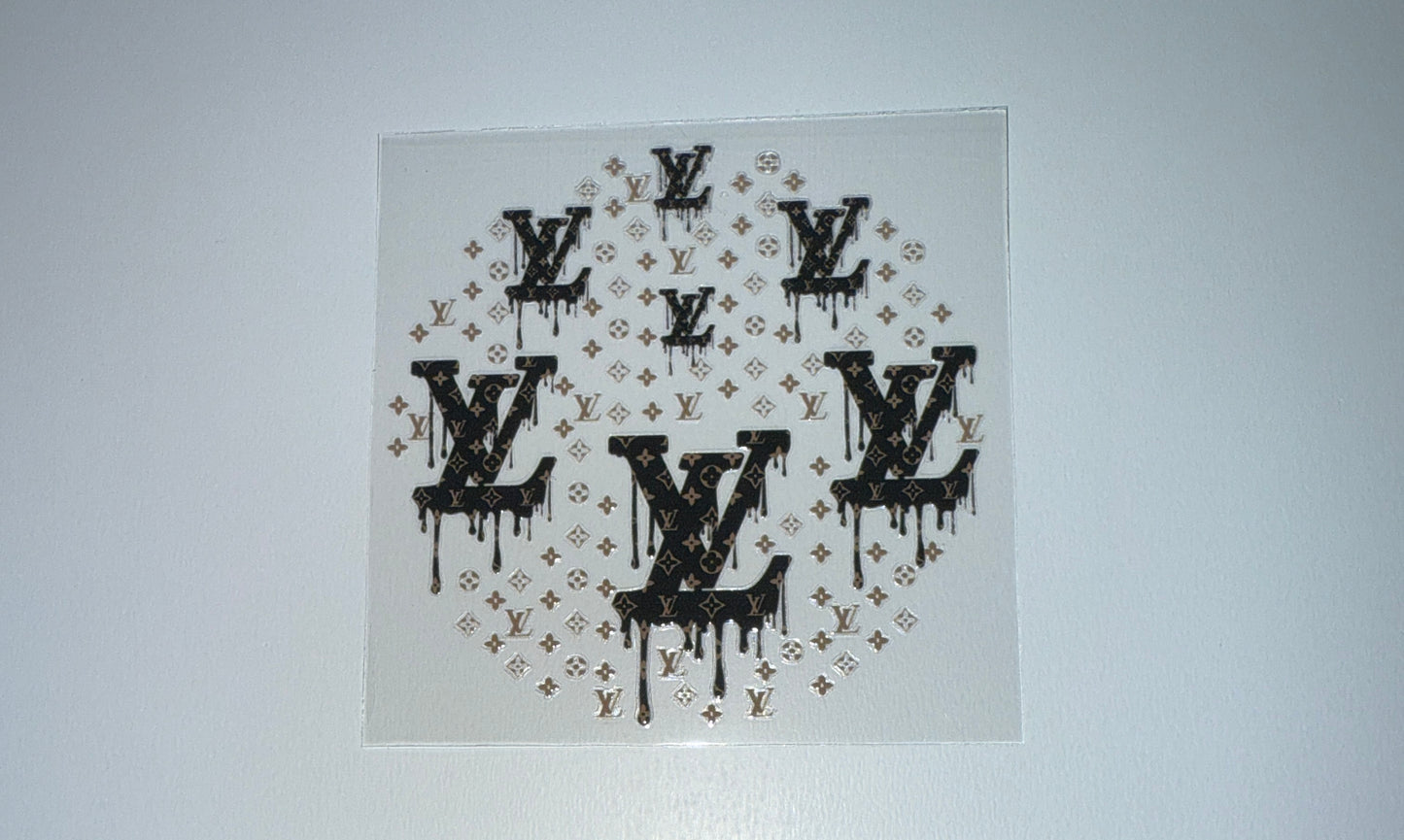 boujee - Circle Ornament Decal