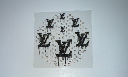 boujee - Circle Ornament Decal