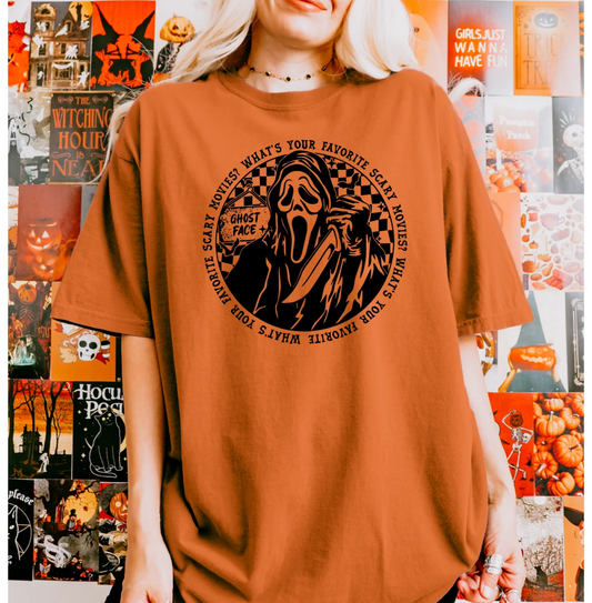 Scream Mask - Screen Print Transfer