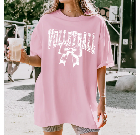 White Volleyball - Screen Print Transfer