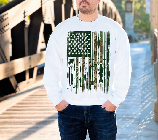 Fishing Flag -  DTF Transfer