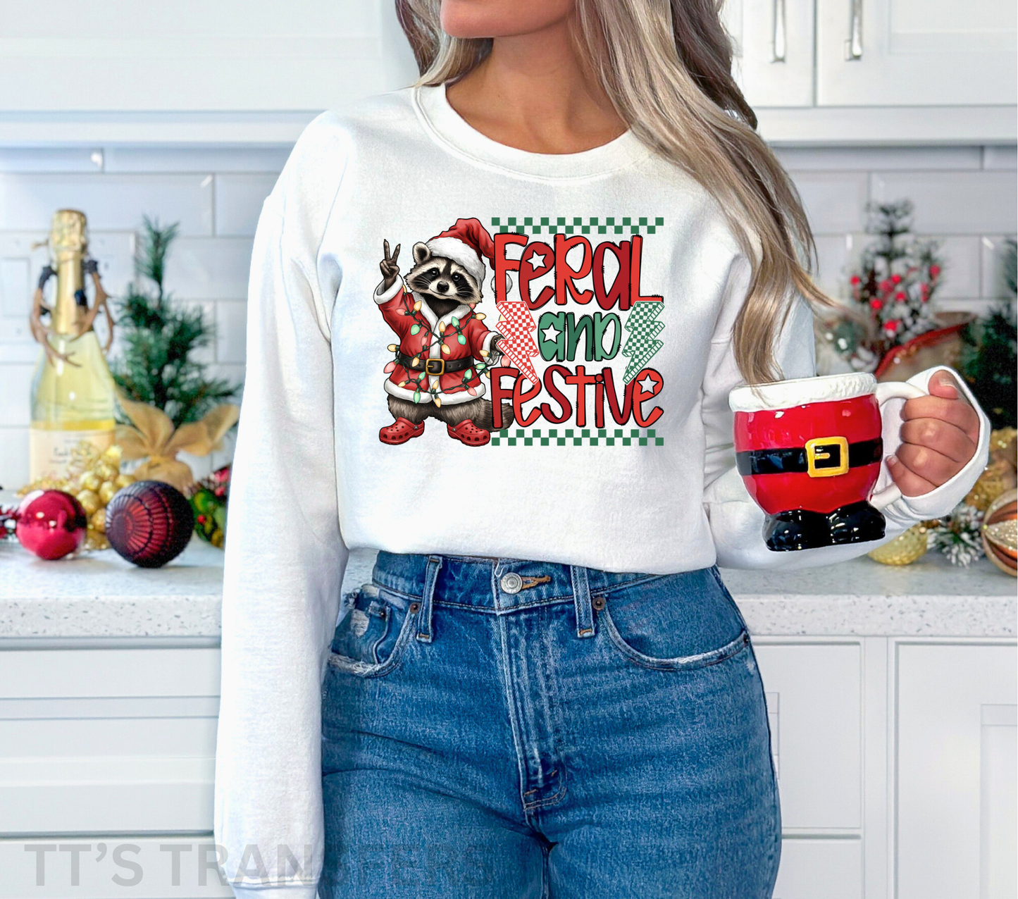 Feral & Festive - DTF Transfer