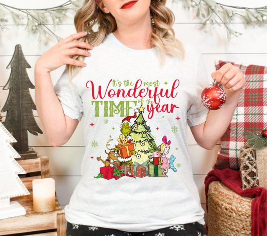 G MAN MOST WONDERFUL TIME OF THE YEAR - DTF TRANSFER