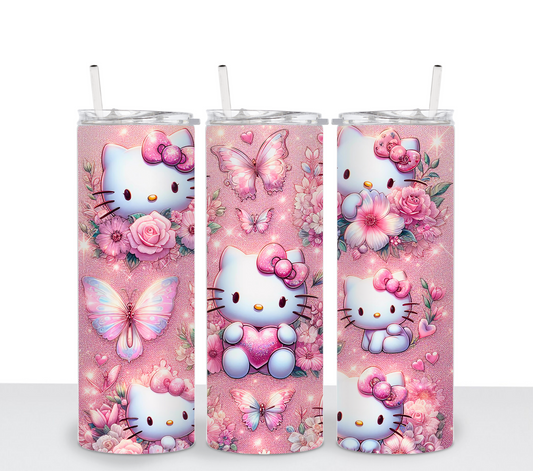 Kitty Butterfly - Sublimation Transfer