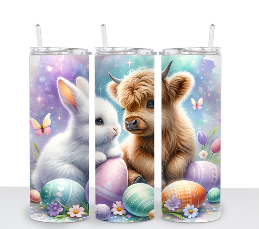Cow and Bunny Easter - Sublimation Transfer
