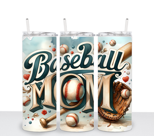 Baseball Mom - Sublimation Transfer