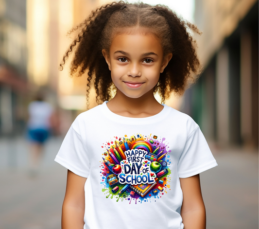 FIRST DAY OF SCHOOL - KIDS DTF TRANSFER