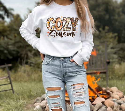 COZY SEASON orange - DTF TRANSFER