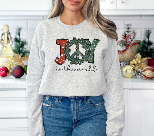 JOY TO THE WORLD - DTF TRANSFER