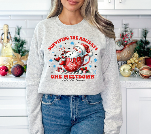 ONE MELTDOWN AT A TIME - DTF TRANSFER