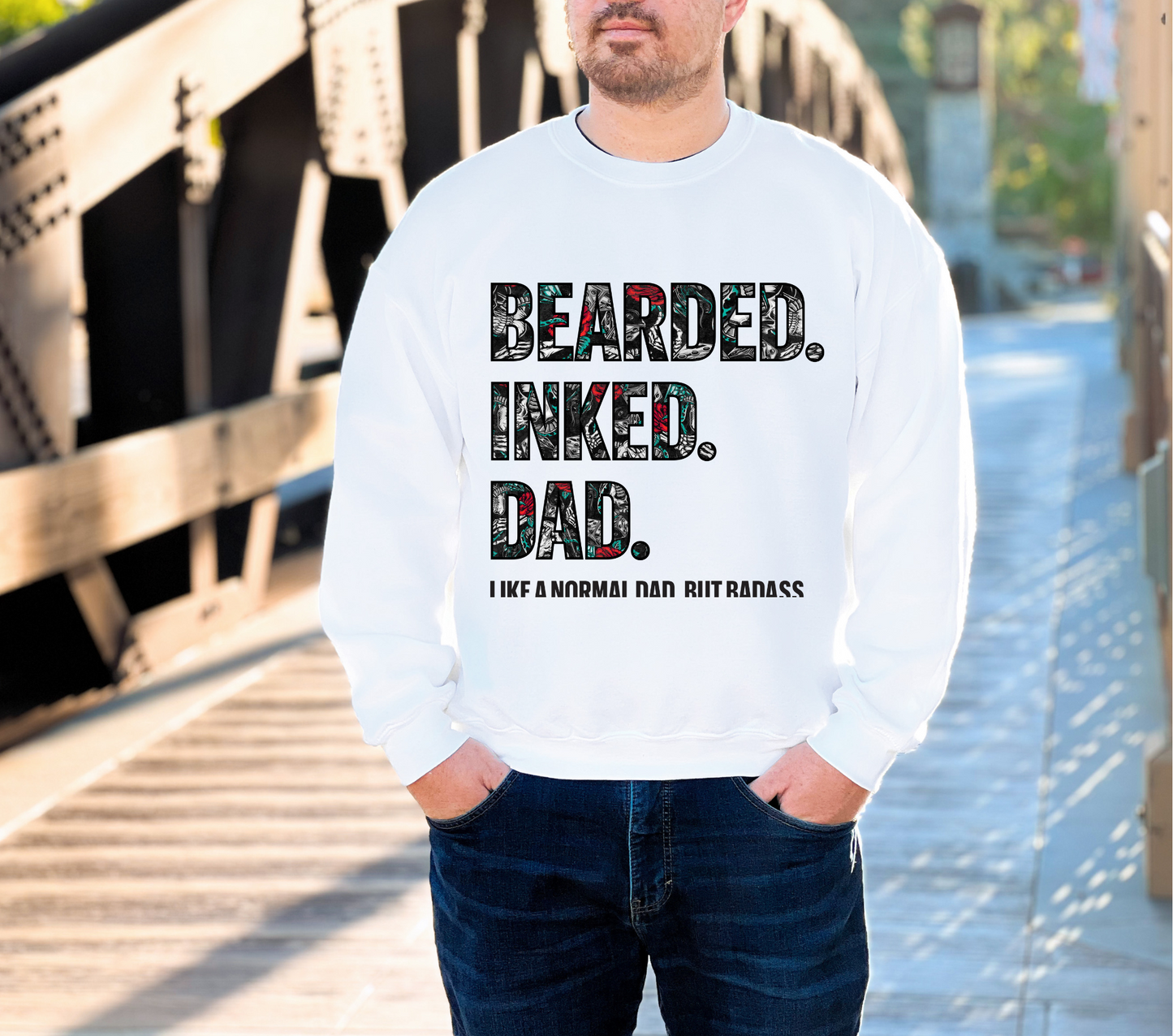 Bearded Ink Dad - DTF TRANSFER