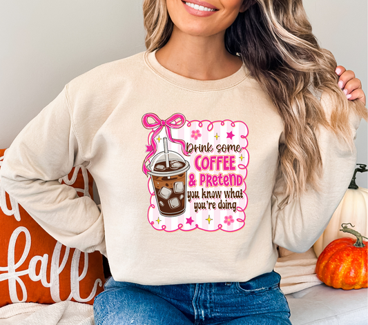 Drink Some Coffee - DTF TRANSFER