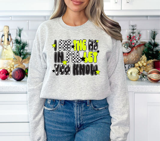 Put the No, in I'll let you Know - DTF Transfer