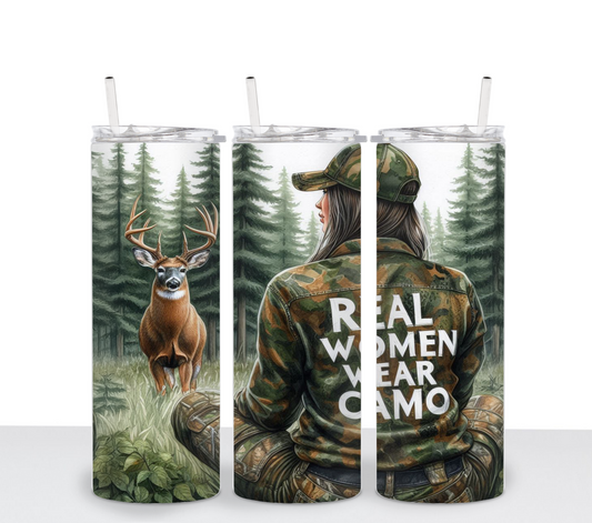 Real Woman Wear Camo