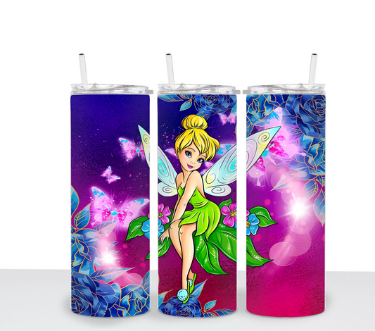 Pretty Fairy Sublimation Tumbler Transfer
