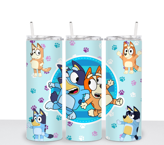 Best Blue Dog - Sublimation Transfer