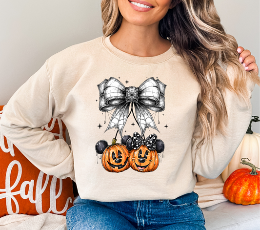 Cherry Pumpkin Face - DTF Transfer