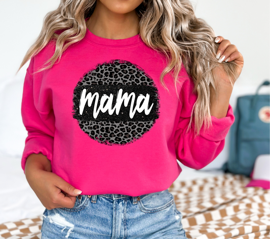 BLACK CIRCLE MAMA - DTF TRANSFER